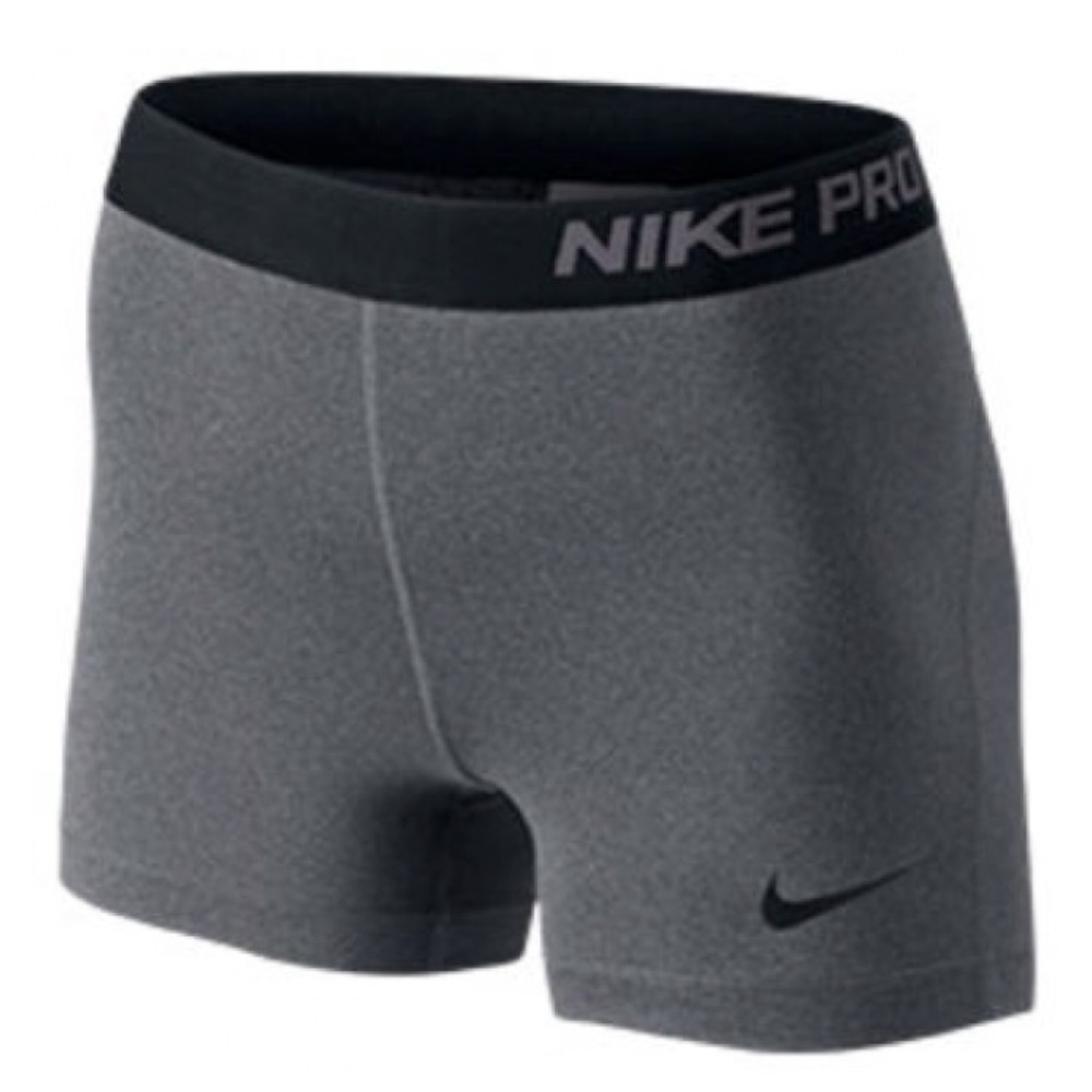 *Worn Once* NIKE Pro Gray Spandex Shorts